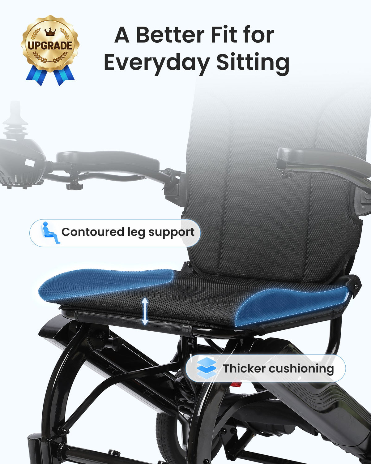 Tivaro EW5004 Lightweight Electric Wheelchair - Tivaro