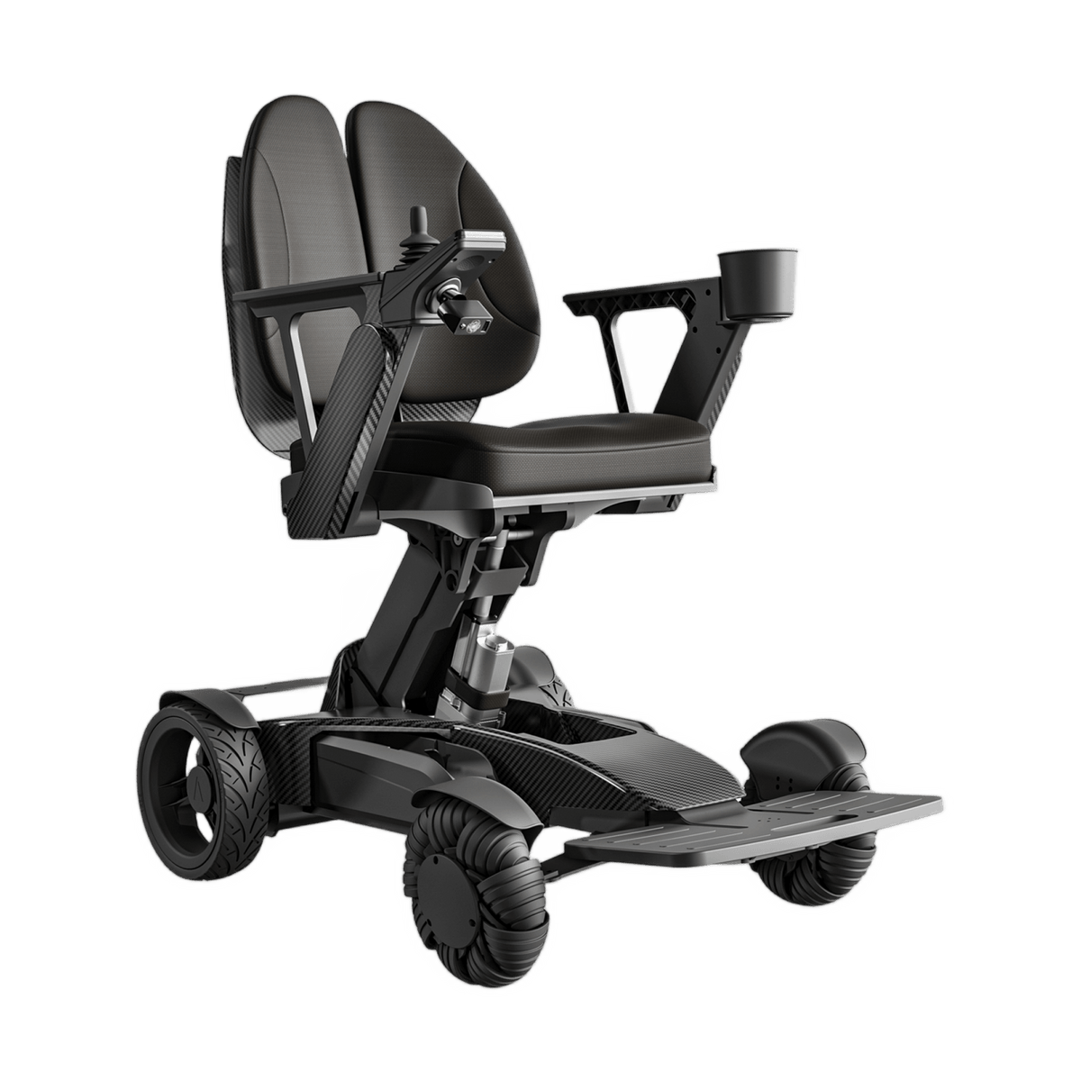 Tivaro EW8001 Pro Electric Wheelchair - Black - Tivaro