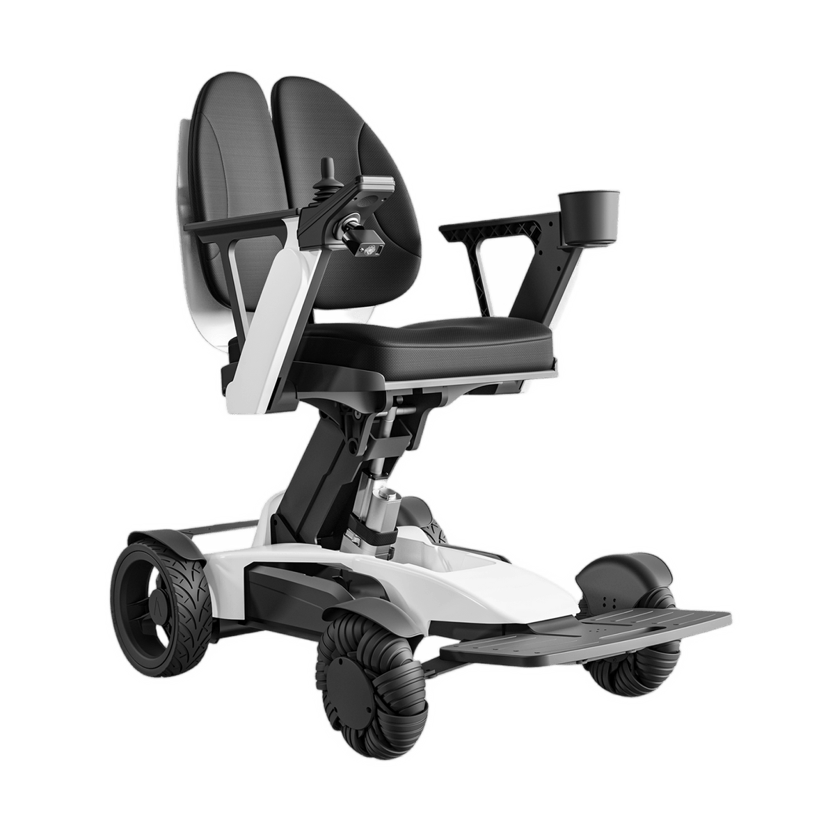 Tivaro EW8001 Pro Electric Wheelchair - White - Tivaro
