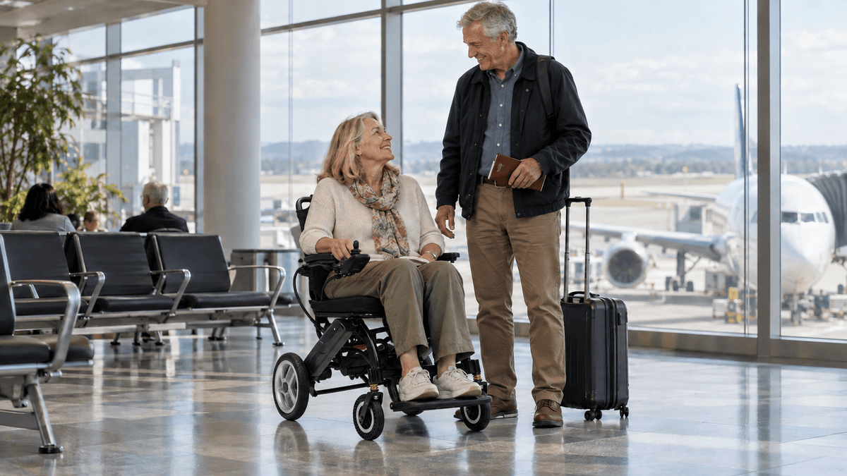 Flying with an Electric Wheelchair: A Preflight Checklist - Tivaro