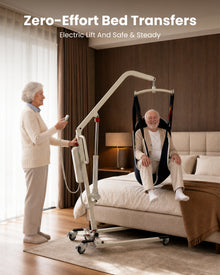 Household electric patient lift device