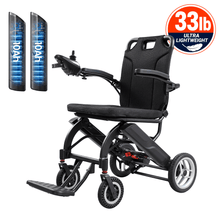 33-pound Ultra-Lightweight Folding Electric Wheelchair Tivaro EW5004 - Tivaro
