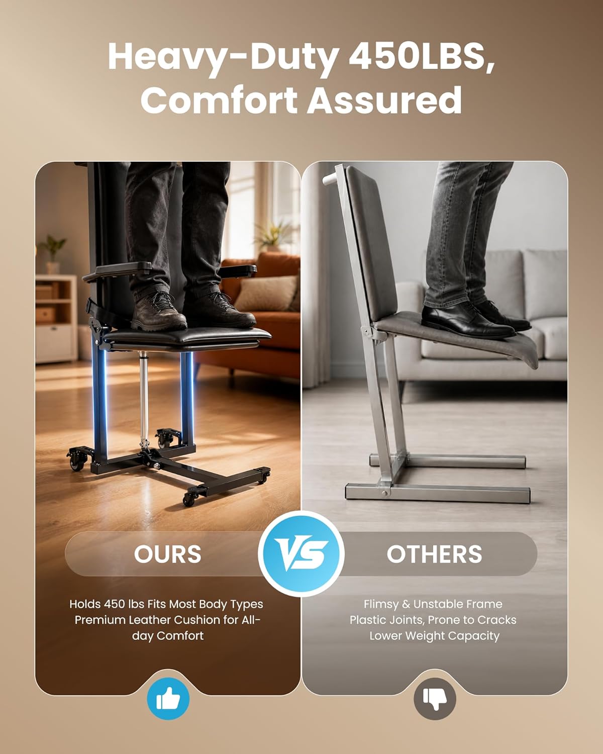 Electric floor lift chair suitable for the elderly TIVARO