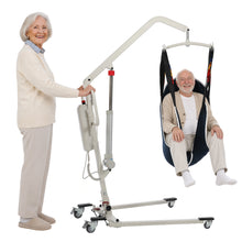 Household electric patient lift device