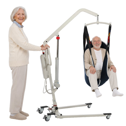 Household electric patient lift device