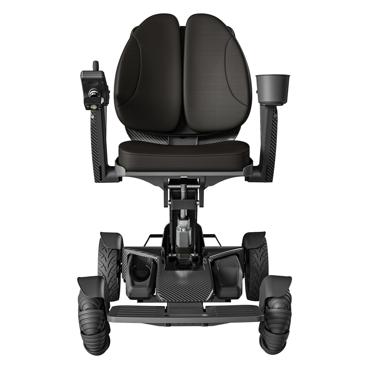 Tivaro EW8001 Pro Electric Wheelchair - Black
