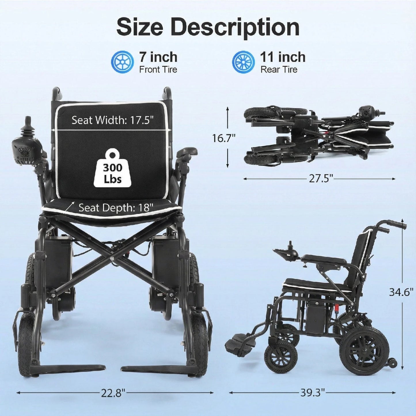 Foldable Personal Mobility Device - Agile & Stable EW1001 Tivaro