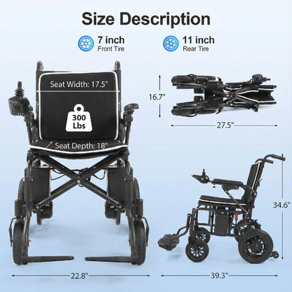 Foldable Personal Mobility Device - Agile & Stable EW1001 Tivaro