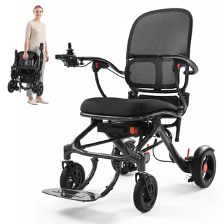 Tivaro 26 lb Carbon Fiber Electric Wheelchair (Pre-order: Arrives Sep 14)