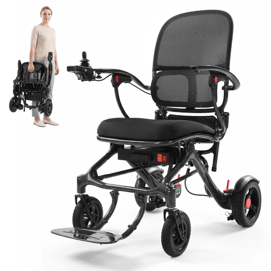Tivaro 26 lb Carbon Fiber Electric Wheelchair (Pre-order: Arrives Sep 14) - Tivaro