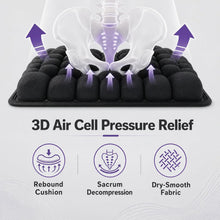 Tivaro 3D Inflatable Cushion for Wheelchairs and Office Chairs - Tivaro
