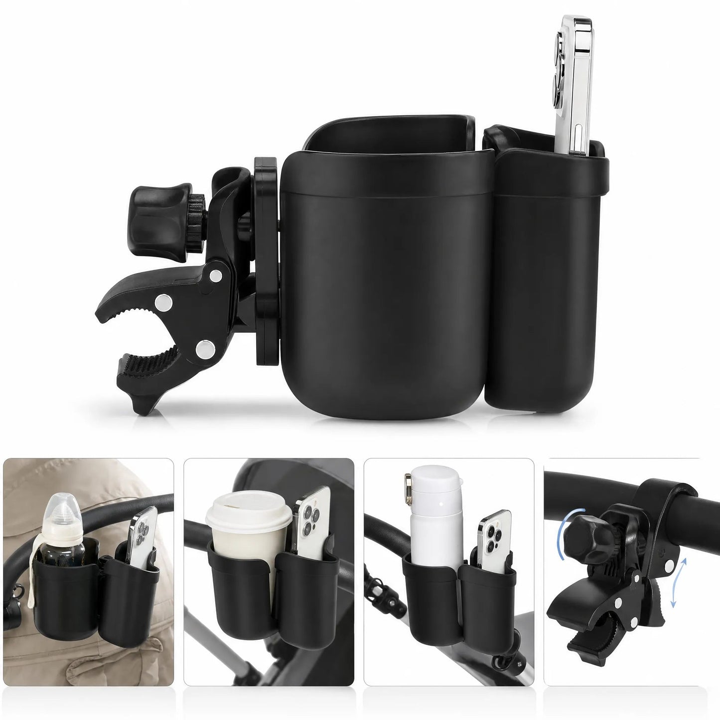 Tivaro CUP001 Wheelchair Cup Holder - Tivaro