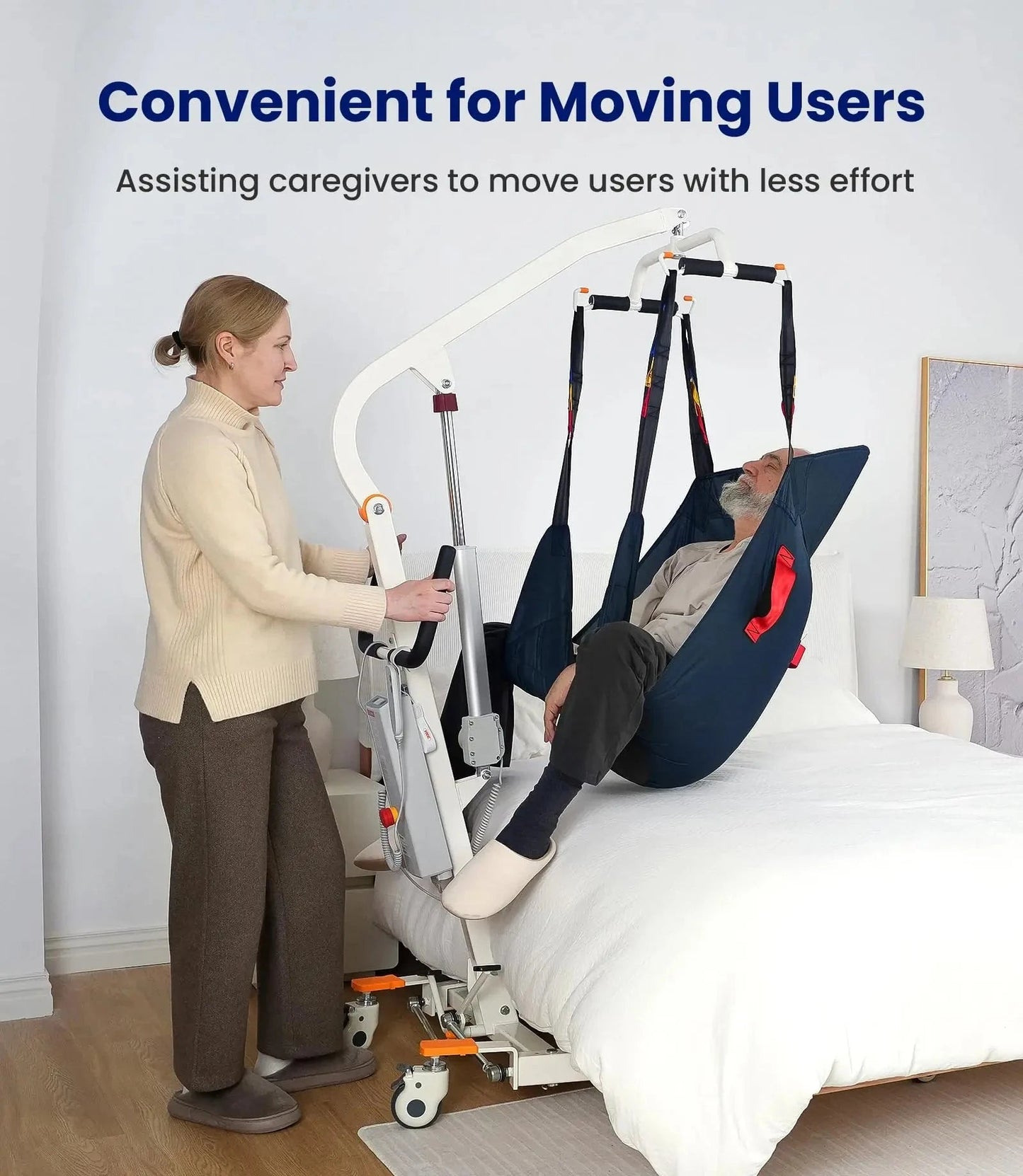 Tivaro EL5001 Foldable Electric Patient Lift - Tivaro