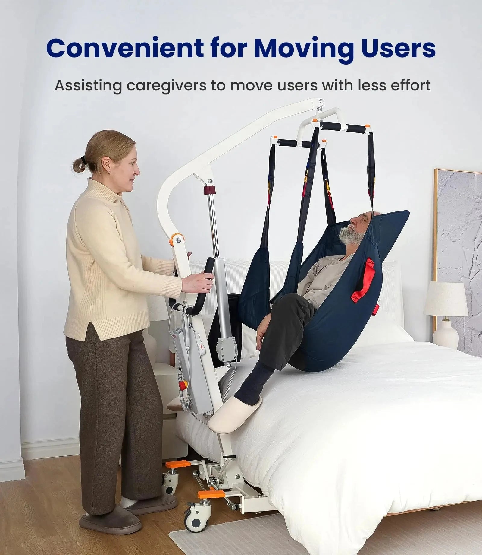Tivaro EL5001 Foldable Electric Patient Lift - Tivaro