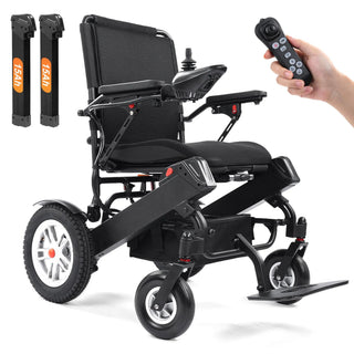 Tivaro EW5001 Foldable Electric Wheelchair - 40-Mile Range