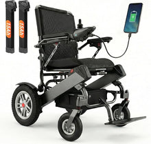 Tivaro EW5001 Foldable Electric Wheelchair - 40-Mile Range - Tivaro