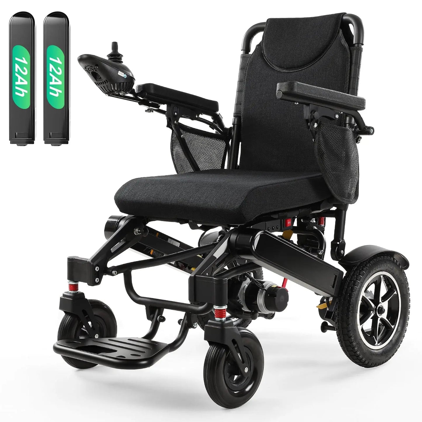 Tivaro EW5003 Foldable Electric Wheelchair - 35-Mile Range - Tivaro