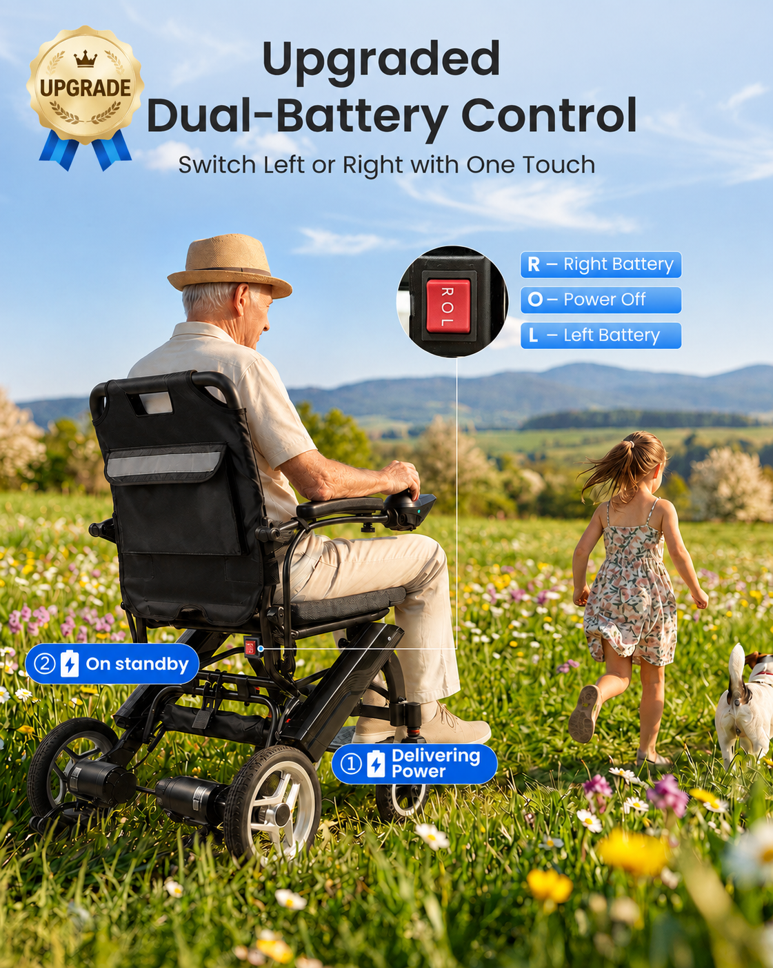 Tivaro EW5004 Lightweight Electric Wheelchair - Tivaro