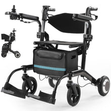 Tivaro EW6001 4-in-1 Electric Wheelchair and Rollator Walker - Tivaro