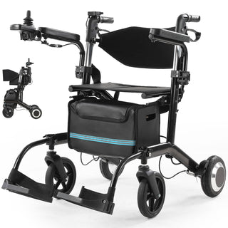 Tivaro EW6001 4-in-1 Electric Wheelchair and Rollator Walker