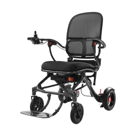 Tivaro EW7002 26 lb Carbon Fiber Electric Wheelchair