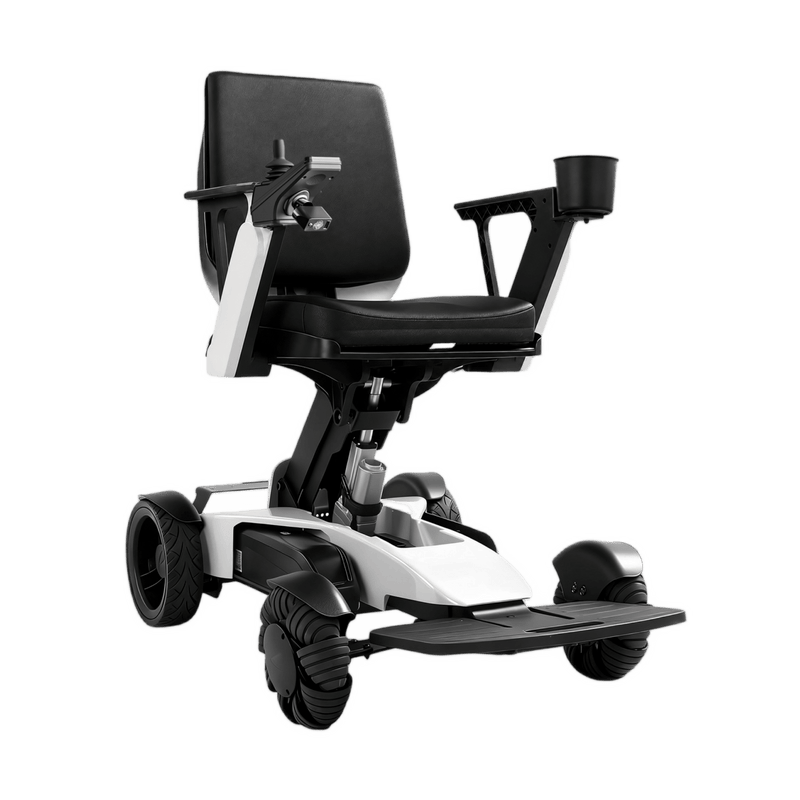 Tivaro EW8001 Electric Wheelchair- White