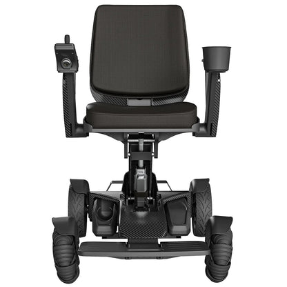 Tivaro EW8001 Height-Adjustable Smart Electric Wheelchair - Black - Tivaro