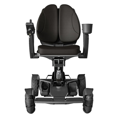 Tivaro EW8001 Pro 3D Wing Foldable Electric Wheelchair - Black - Tivaro
