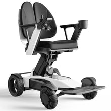 Tivaro EW8001 Pro 3D Wing Foldable Electric Wheelchair - White - Tivaro