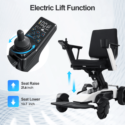 Tivaro EW8001 Remote-Control Electric Wheelchair - Tivaro