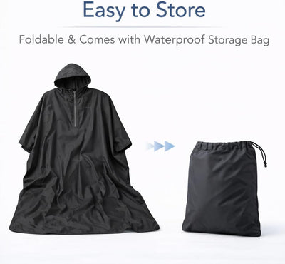 Tivaro Wheelchair Rain Cape and Raincoat - Tivaro